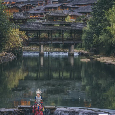 贵州旅游纯玩小七孔黄果树瀑布天星桥西江千户苗寨青岩古镇五日游