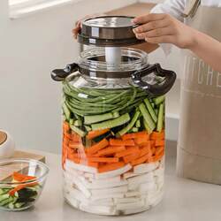 Large-Capacity Sealed Jar for Pickles, Food-Grade Pickling Storage Jar, Pickle Jar, Pickled Vegetable Jar, Jar for Pickled Chicken Feet