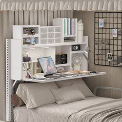 N-Brand Folding Table, Suspended Computer Desk, Dormitory Bunk Bed Desk, Bed Study Desk, Magic Bed Desk