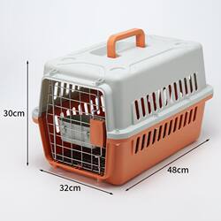 Pet Airline Crate, Cat and Dog Cage, Portable Rabbit Travel Box, Cat Carrier, Airplane Shipping Crate, Transport Crate