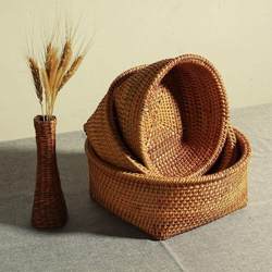 Handmade Wicker Baskets, Rice Baskets, Folk Crafts, Wicker Household Items, Traditional Woven Baskets, Bamboo Baskets, Bamboo Baskets, Rattan Baskets