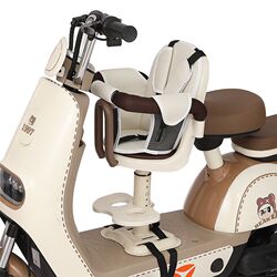 Electric car child seat front battery car baby seat motorcycle baby child U safety stool minus