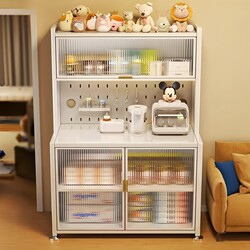 Baby Feeding Table, Baby Products, Milk Powder, Complementary Food, Large-Capacity Storage Rack, Kidsren's Toy Storage and Organization Storage Cabinet