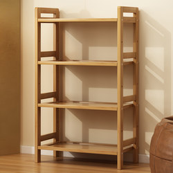 Multi-Layer Storage Rack, Kitchen Multi-Functional Spice Rack, Small Bamboo Bookshelf, Balcony Wall Storage