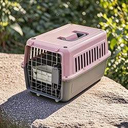 Pet Airline Crate, Cat and Dog Cage, Portable Rabbit Travel Box, Cat Carrier Box, Airplane Transport Box, Transport Box