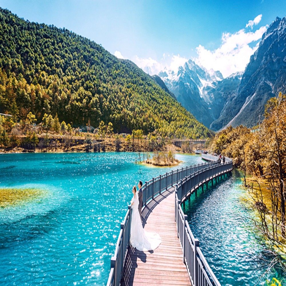 【8人小团】丽江+大理5日深度纯玩,湖景房+送骑马观光+旅拍