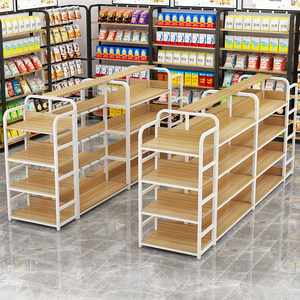 Nakajima Shelves Multi -Floor Display Cabinet Multifunctional Snacks Setlier Supermarket Furniture Convenience Store display rack