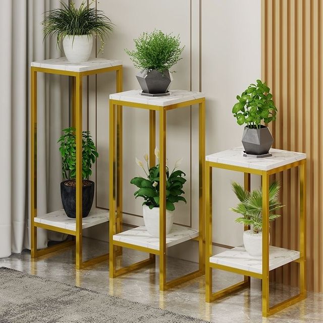 Living room decorations floor-standing light luxury modern European v-shelf storage handicrafts sofa TV cabinet home decoration