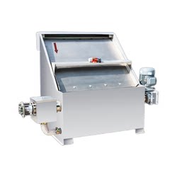 Wet and dry separator stainless steel inclined screen solid-liquid separator