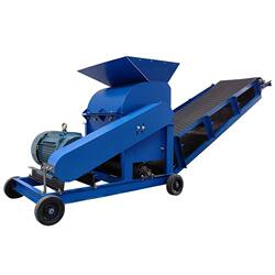 Large soil pulverizer mobile soil crusher soil crusher powder manure pine needle humus soil seedling cultivation soil crusher