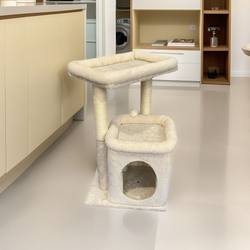 Free Shipping to Xinjiang and Tibet, Cat Bed with Two-Story Integrated Cat Tree, Large Cat Shelf, Cat Climbing Frame, Small High-End Model for Small Apartments
