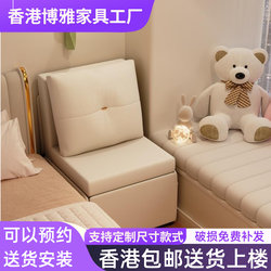 [Free Shipping in Hong Kong] Folding Splicing Bed, Bedroom Bedside Widening Magic Tool, Widening Side Soft Padding, Children's Bed, Iron Art Splicing