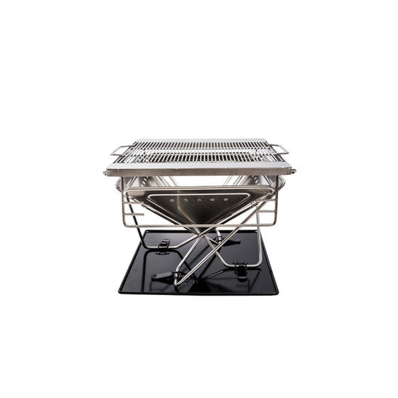 
Stainless steel fire table outdoor campfire wood stove folding portable firewood basin camping folding party wholesale