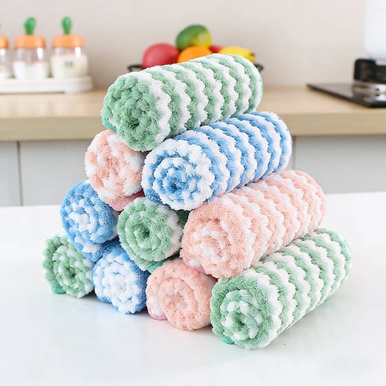 
08B dishwashing cloth kitchen rag dishwashing artifact household daily kitchen supplies scouring pad dishwashing towel