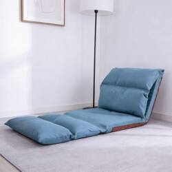 Lazy Sofa Tatami Bay Window Small Recliner Single Foldable Sofa Bed Floor Recliner Leisure Backrest Chair