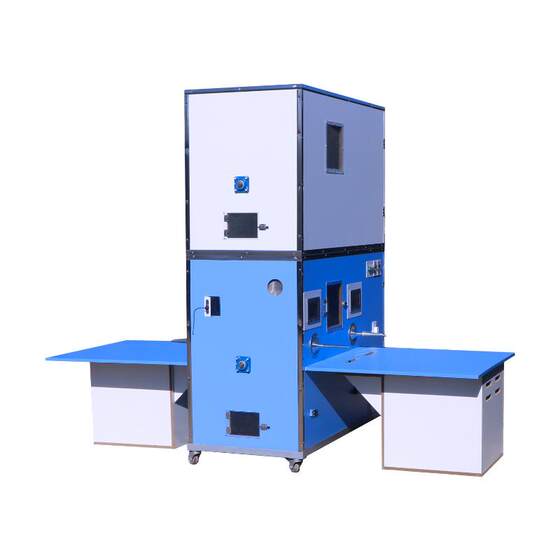 
Factory supply Fuda intelligent daily charge 3,000 astronaut down pants four-station filling machine efficient fast charging