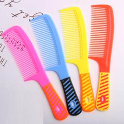 Plastic Anti-Static Comb Set of Five, Vintage Pearlescent Comb, Portable and Cute Soft Rubber Comb for Home Use, Suitable for Men and Women