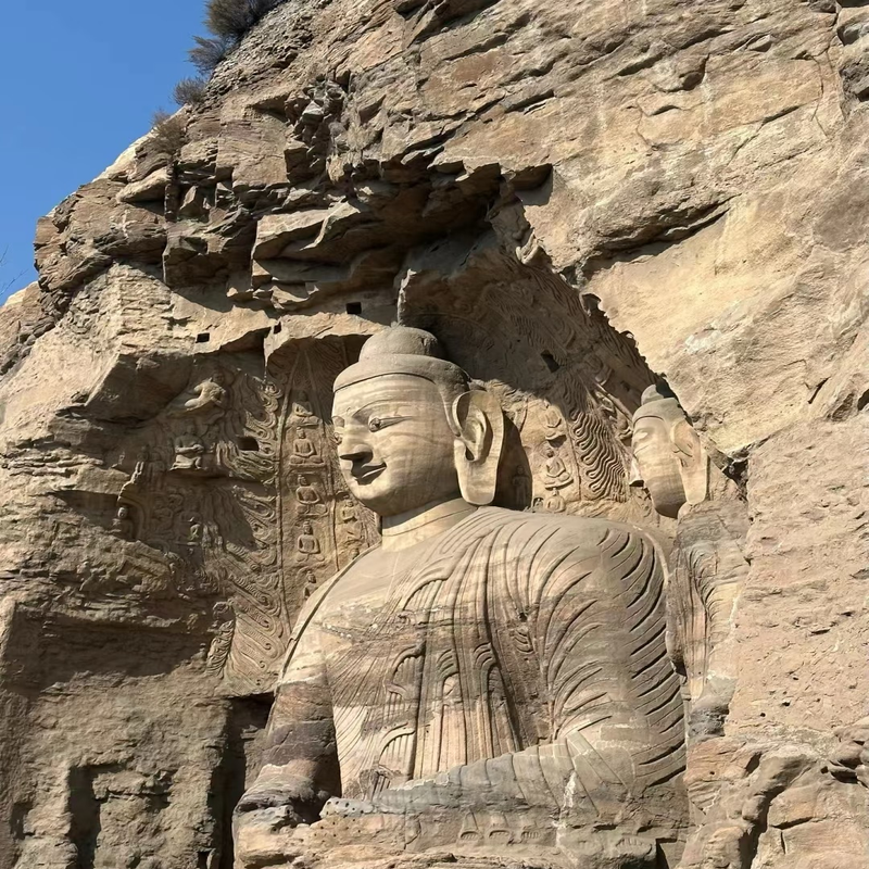 汀兰集 云冈石窟一日游 资深讲师3小时深度讲解 15人小团