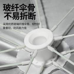 Parasol outdoor portable drawstring folding V umbrella camping leisure tent umbrella sun protection quick-open children's picnic umbrella