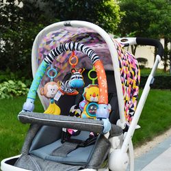 SOZZY newborn bed bell bed hanging baby stroller A pendant baby music car clip rattle safety seat play