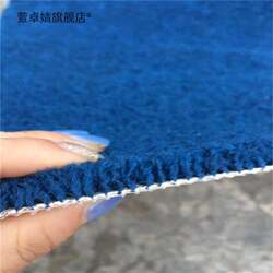 Martial Arts Hall Thickened Curved Edge Carpet, Cut Pile Competition Commercial Carpet, Soundproofing and Shock Absorption, Royal Blue Flame-Retardant Large Area Carpet