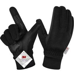 Moreok Men's and Women's Winter 3m Thinsulate -10 ℃ Warm Running, Self-Heating, Touch-Screen Cycling and Motorcycle Gloves