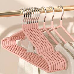 Stainless Steel Clothes Hanger, Thickened, Non-Marking, Thickened, for Student Dormitories, Clothes Drying Rack, Non-Slip, for Home Use, Clothes Shoulder Corner