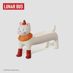 Circus Cat Ring Holder Cartoon Creative Jewelry Box Stand Storage Display Stand Cute Small Exquisite Gift Desktop Ornament