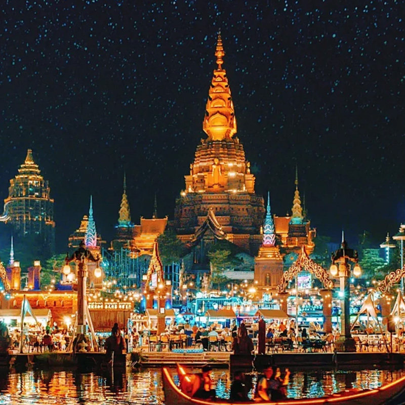 5天4晚纯玩 | 云南西双版纳旅游野象谷大佛寺星光夜市喜来登酒店