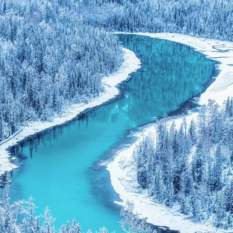 随走随停| 新疆旅游8天纯玩赛里木湖喀纳斯湖禾木雪景木屋6人小团