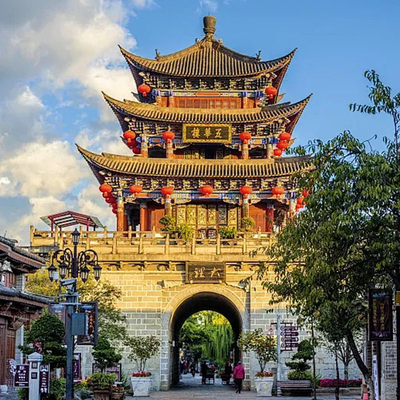 10天0购物云南旅游西双版纳昆明大理丽江雪山野象谷洱海海边客栈