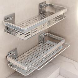 Bathroom Storage Rack with Towel Rack, No-Drill Installation, for Toilet, Bathroom, Washroom, Sink, Wall-Mounted