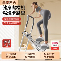 Multifunctional Stair Climbing Machine, Home Aerobic Exercise Climbing Machine, In-Situ Mountain Climbing Stepper, Climbing and Weight Loss Fitness Equipment