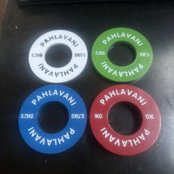 Pavani's New Gym-Specific Pure Steel Barbell Plates Are Environmentally Friendly, Odorless, Large-Hole Olympic Bar Universal Colored Weight Plates