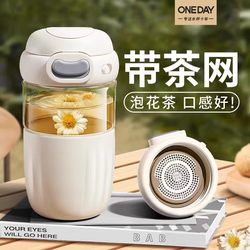 German Quality Bubble Tea Cup for Women, Portable 2025 New Model, High Temperature Resistant, High Aesthetic Glass Water Cup