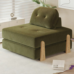 Folding Dual-Purpose Sofa Bed 2026 New Model Single-Person Modular Sofa Tatami Retro Lazy Sofa Bed
