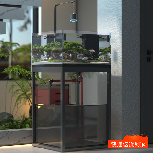 Photo inspiration: Visual Reference: Yupin Space New Fish Tank Small And Medium Sized Industrial