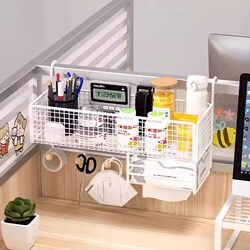 Office Partition Workstation Transformation Tool, Office Desk Essentials, Hanging Basket, Desk Storage, Bedside Hanging Shelf