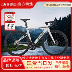Xidesheng 2025 New Model Ad300 Wind-Breaking Road Bike with Aluminum Alloy Frame, 20-Speed Hollow Chainring, and Hydraulic Disc Brakes