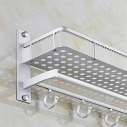 Toilet Bathroom Storage Rack, No-Drill Stainless Steel Wall-Mounted Washbasin Rack, Towel Rack