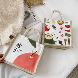 
2020新款帆布手提包包日系少女百搭时尚手提潮流包包[直销]
