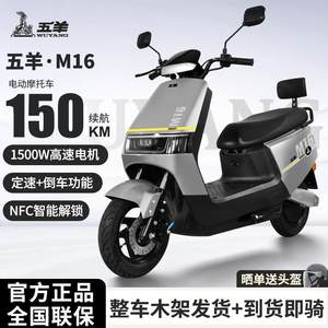 Wuyang electric motorcycle high-speed 72V long-distance running king takeout long-range battery car adult transportation electric motorcycle
