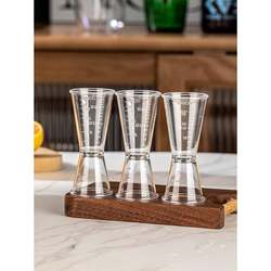 Ounce cup bartending tools cocktail measuring old tree drink milk tea shop special stall set household shaker cup one