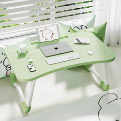 Small Bed Table, Foldable Computer Desk, Student Dormitory Upper Bunk Desk, Study Table, Children's Writing Desk, Picture Book Reading Table