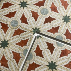 Mao Dou Nanyang Vintage-Style Kitchen Colorful Tiles, Retro-Style Restaurant Wall Tiles, Glazed Tiles, Patterned Tiles