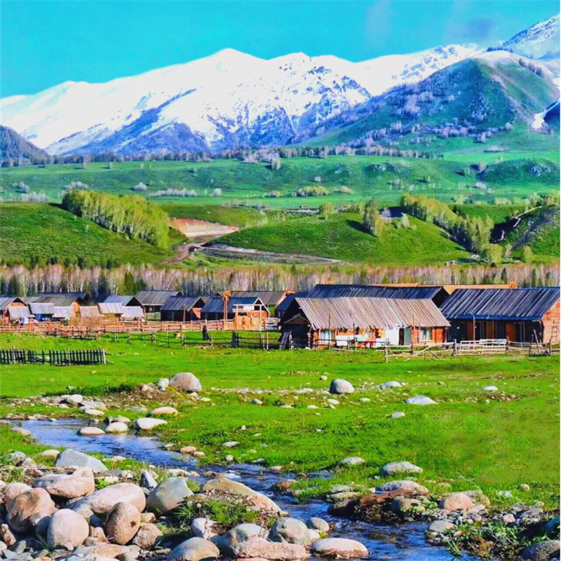 冬恋伊犁头等舱7日游赛里木湖果子沟那拉提库尔德宁独山子大峡谷