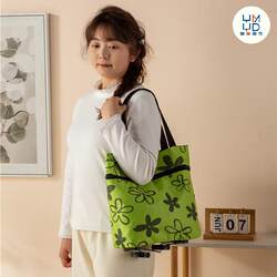 Foldable Portable Shopping Bag with Wheels, Lightweight Household Grocery Cart, Grocery Trolley