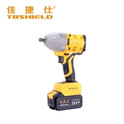 Jiajiesi electric wrench rechargeable brushless lithium battery wrench high torque impact multi-functional rack worker auto repair