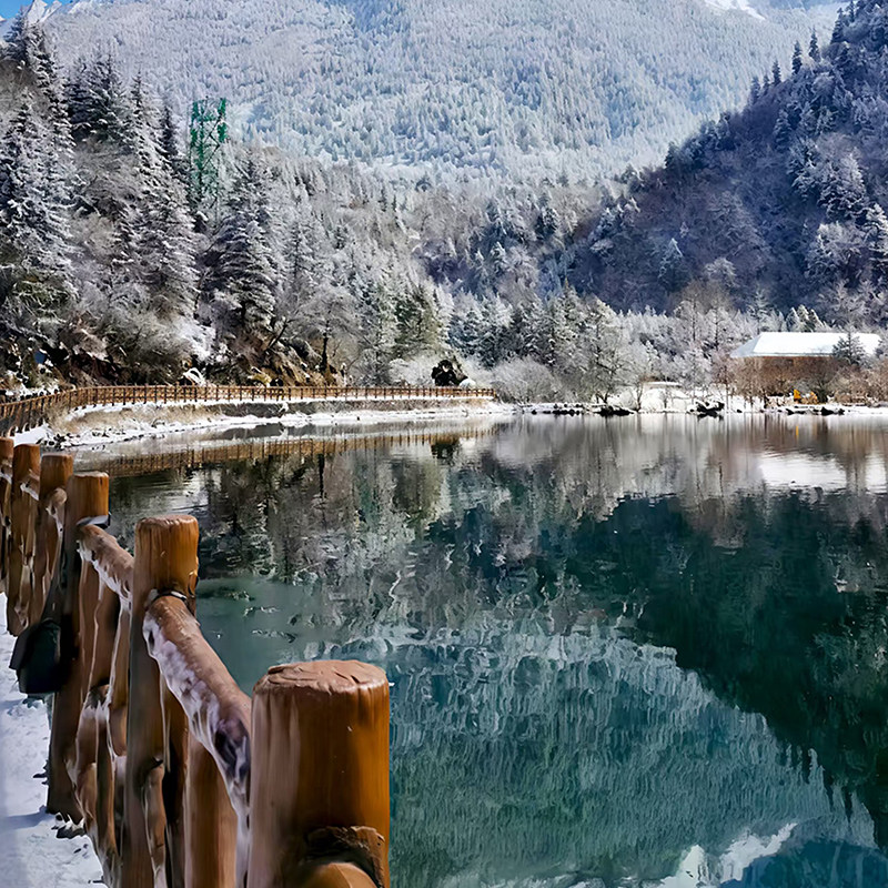 私家团·四姑娘山2日游毕棚沟双桥沟冰雪川西跟团游2-8人团二日游