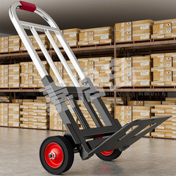 Heavy-Duty Folding Portable Handcart for Home Use, Shopping, and Transport
